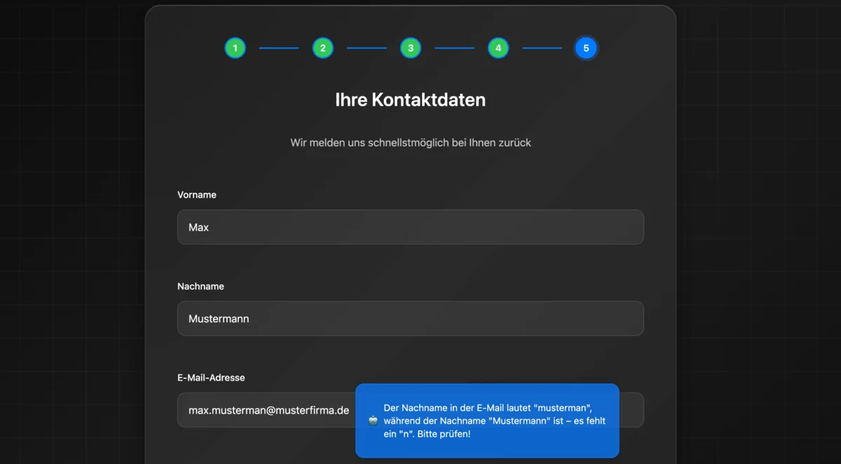 Website-Funnels Vorschau